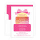 Pink Cake Shower Invitations Image 4 of 4